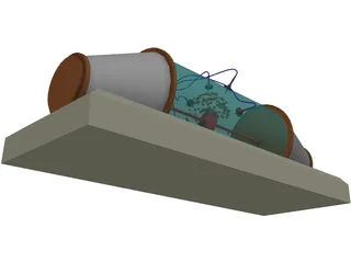 Fusion Generator 3D Model