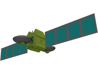 Satellite 3D Model