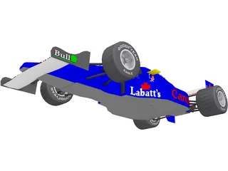 Indy Car 3D Model