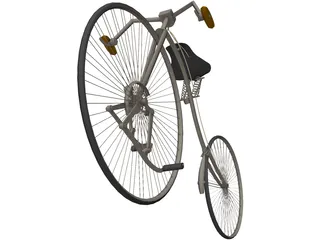 Bicycle Facile 3D Model