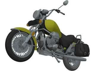 Moto Guzzi 1100i California 3D Model