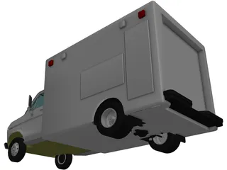 Ambulance 3D Model