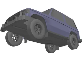 Mitsubishi Pajero (1988) 3D Model