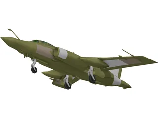 Buccaneer 52-B 3D Model