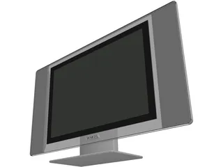 Plasma TV 3D Model