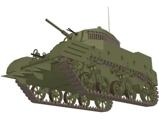 M5 A1 3D Model