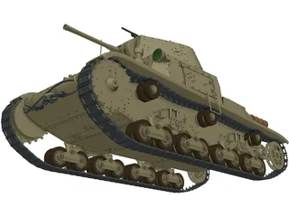 M 1340 3D Model