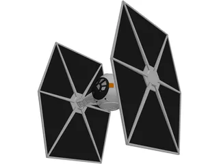 Star Wars TIE Fighter 3D Model