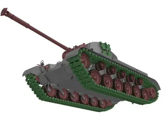 Pershing 3D Model