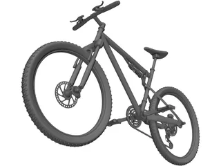 Bike Mountain 3D Model