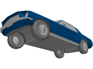 Ford Mustang (1967) 3D Model