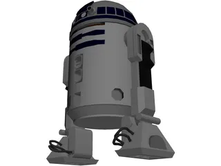 Star Wars R2D2 3D Model