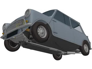 Austin Mini 3D Model