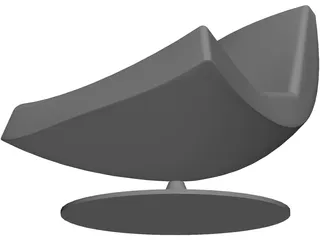 Chair Olivier Lounge 3D Model