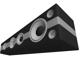 Speaker 3D Model