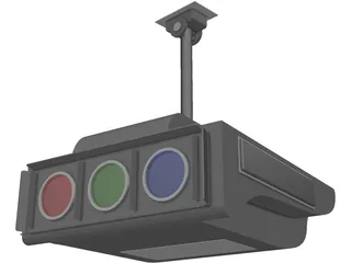 Projector 3D Model