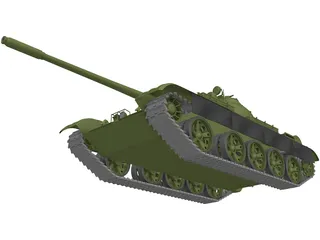 T-55 3D Model