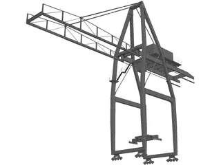 Crane 3D Model