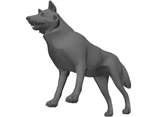 Wolf 3D Model