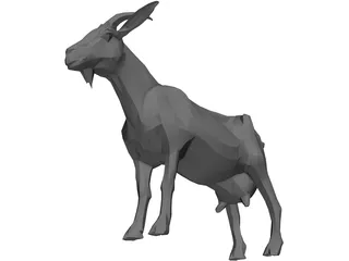 Goat 3D Model