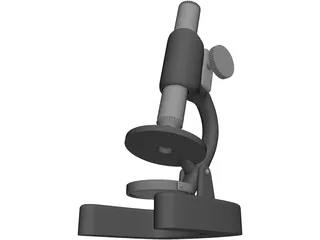 Microscope 3D Model