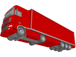 DAF Truck 3D Model