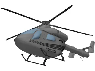 MD-900 Explorer 3D Model