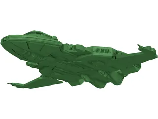 Spaceship 3D Model