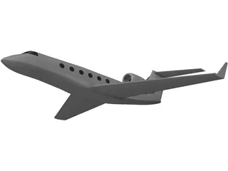 Gulfstream IV  3D Model