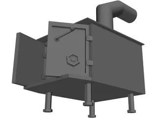 Stove 3D Model