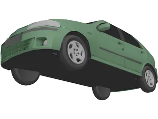 Fiat Palio 3D Model