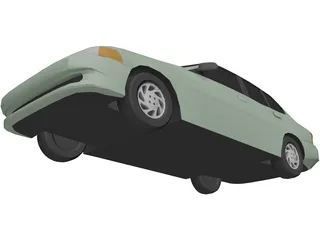 Mitsubishi Mirage 3D Model