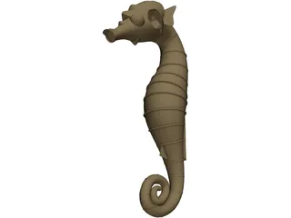 Seahorse 3D Model