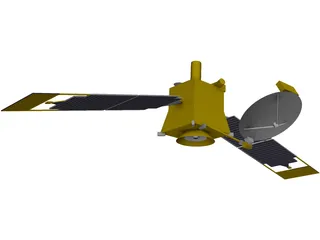 Mars Global Surveyor 3D Model