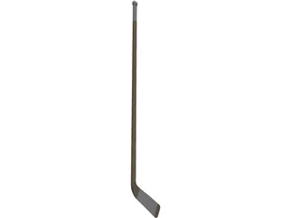 Hockey Stick 3D Model