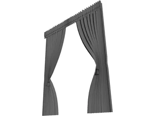 Curtain 3D Model