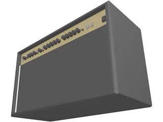 Marshall AMP MG100DFX 3D Model