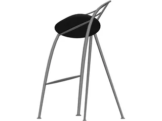 Yamakado Cinderella Tabouret 3D Model