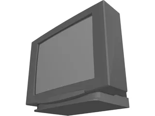 Television 3D Model