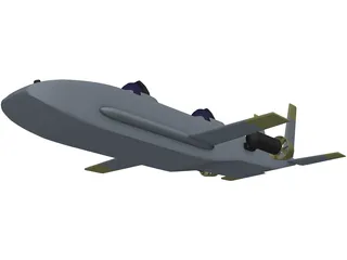 Deepflight Aviator 3D Model