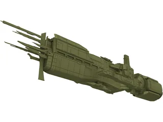 Starship Sulaco 3D Model