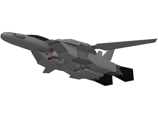 Veritech Fighter 3D Model