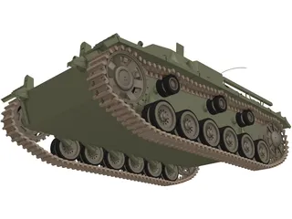 Sturmgeschuetz III 3D Model