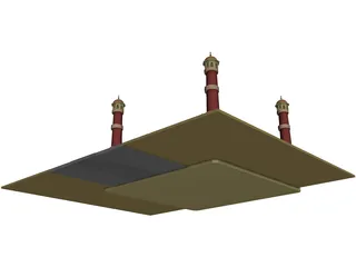 Taj Mahal 3D Model