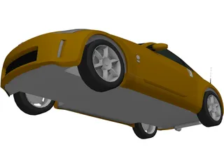 Nissan 350Z (2002) 3D Model