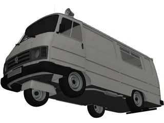 Peugeot J9 3D Model