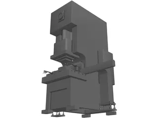 Press Machine 3D Model