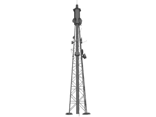 Radio Tower 3D Model