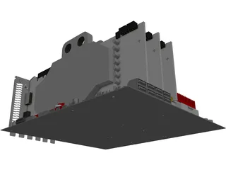 ASUS Rampage III Extreme Motherboard 3D Model