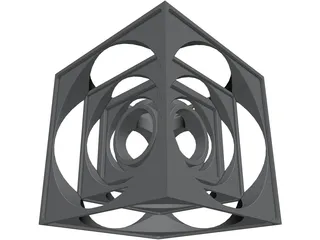 Turner Cube 3D Model